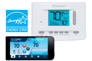Read more about the article Braeburn BlueLink Model 7205 Smart Wi-Fi Universal Thermostat, Conventional, Heat Pump Compatible